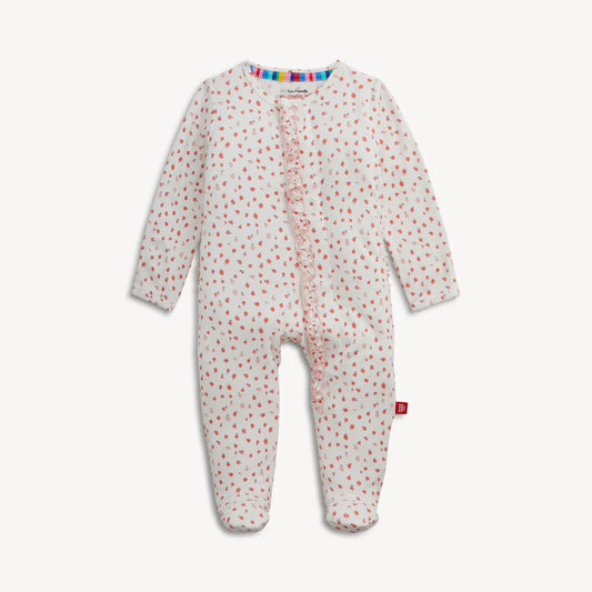 Magnetic Me Apple Blossom | Modal Ruffle Footie