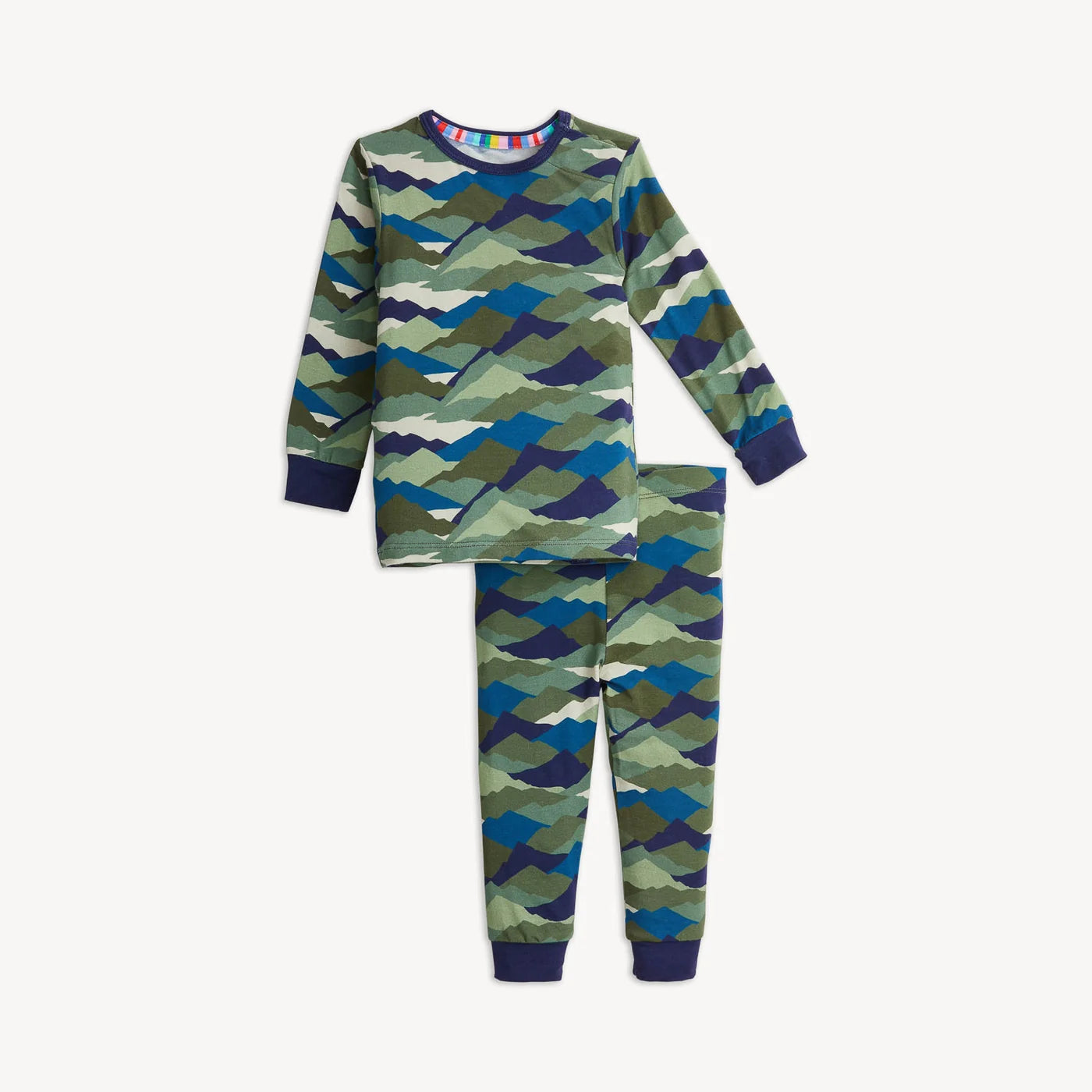 Magnetic Me Camo Peak | Modal Long Sleeve Pant PJ Set