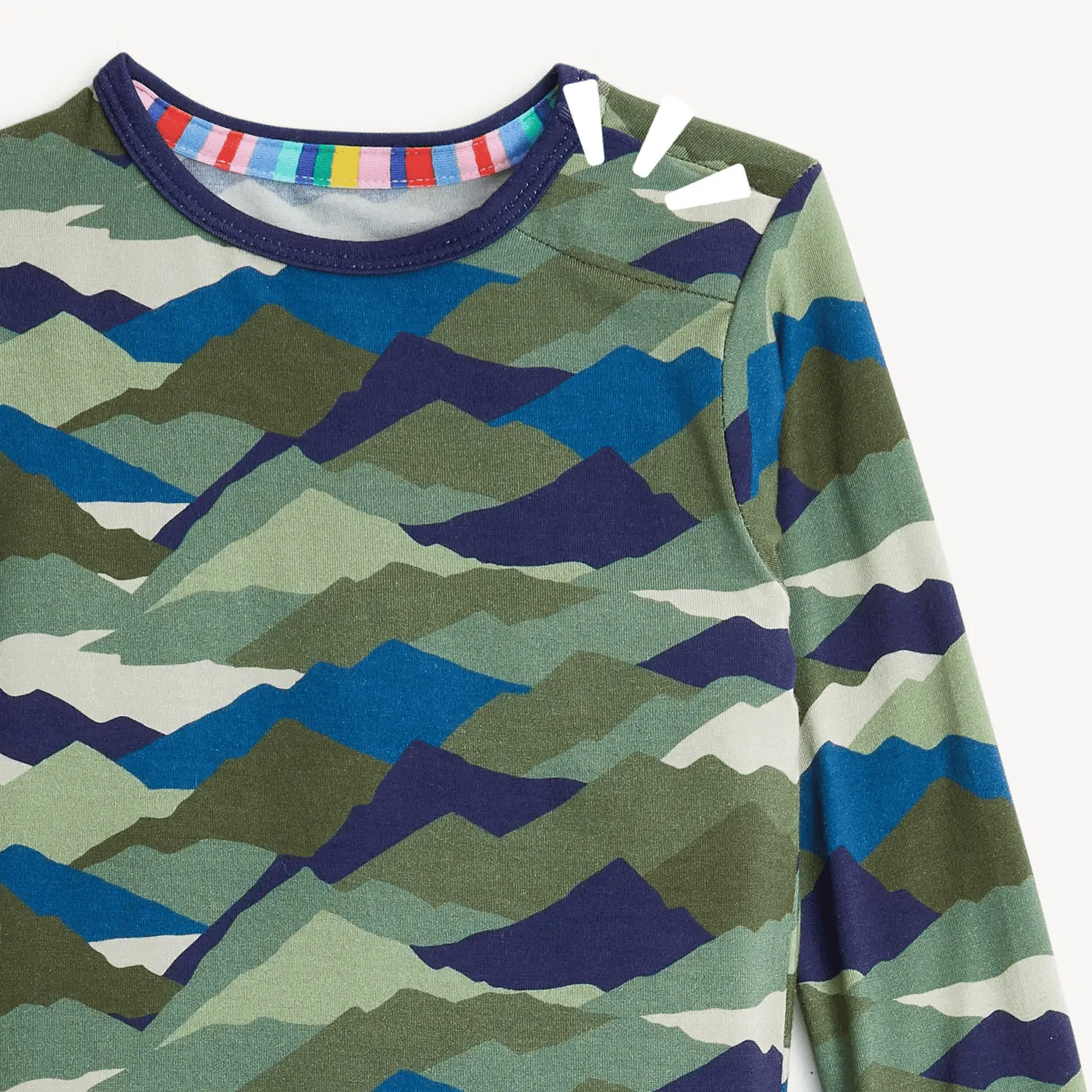 Magnetic Me Camo Peak | Modal Long Sleeve Pant PJ Set