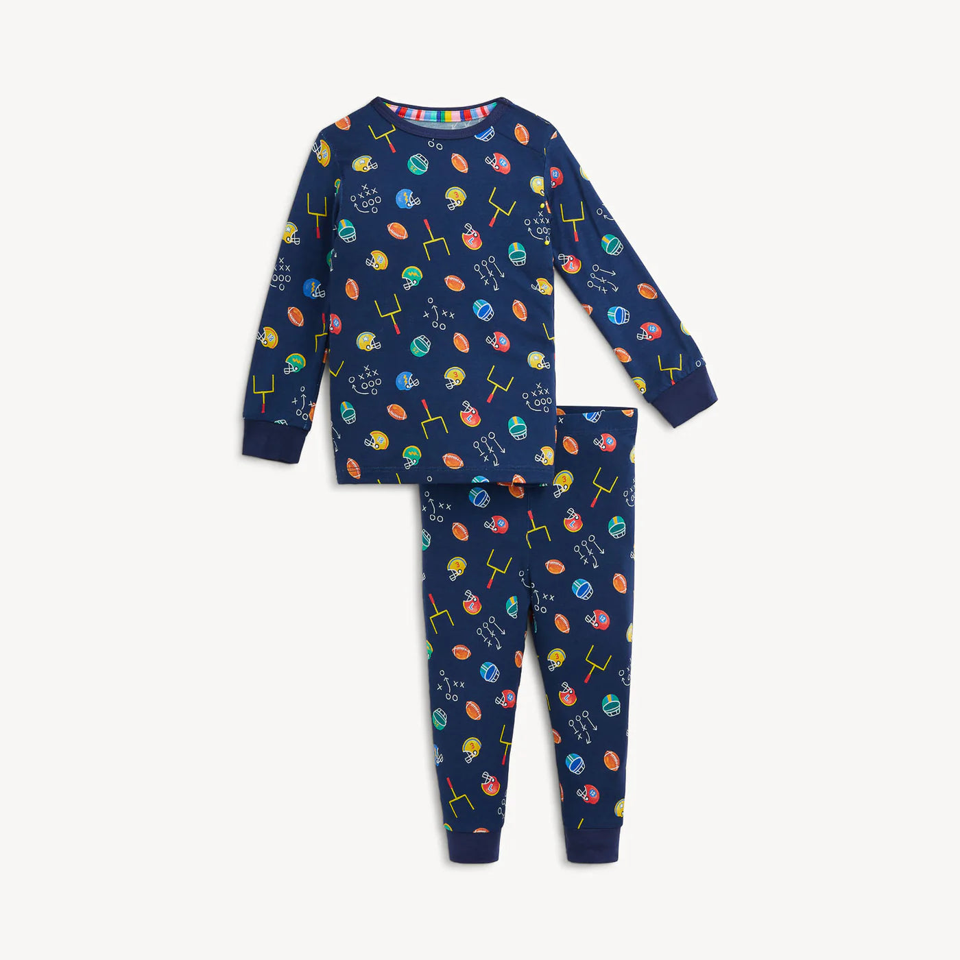 Magnetic Me First Down Fun | Modal Long Sleeve Pant PJ Set