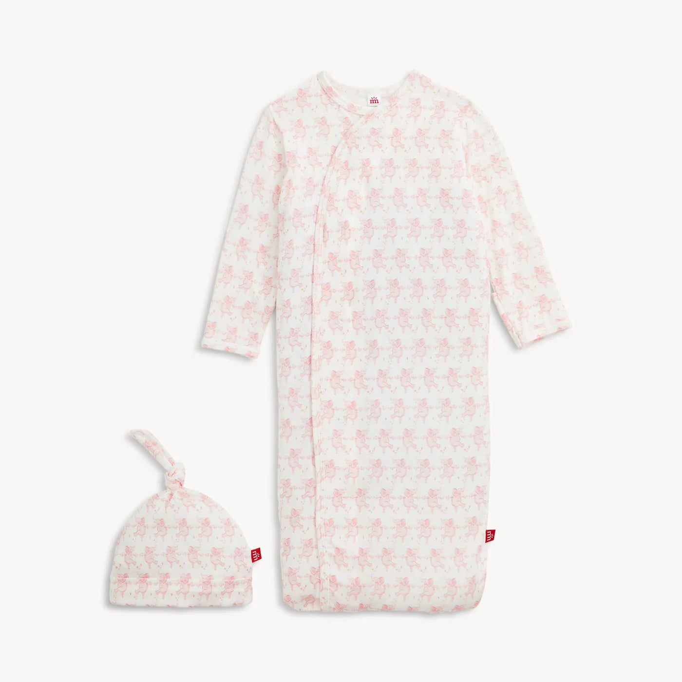 Magnetic Me Trunkettes Pink | Modal Gown + Hat Set