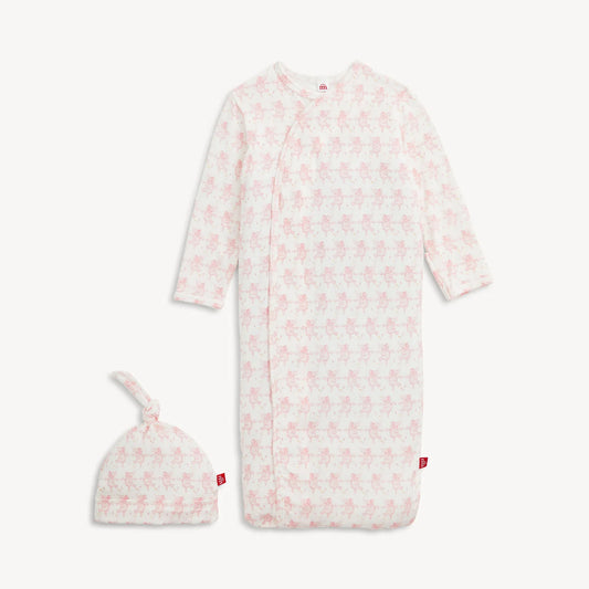 Magnetic Me Trunkettes Pink | Modal Gown + Hat Set