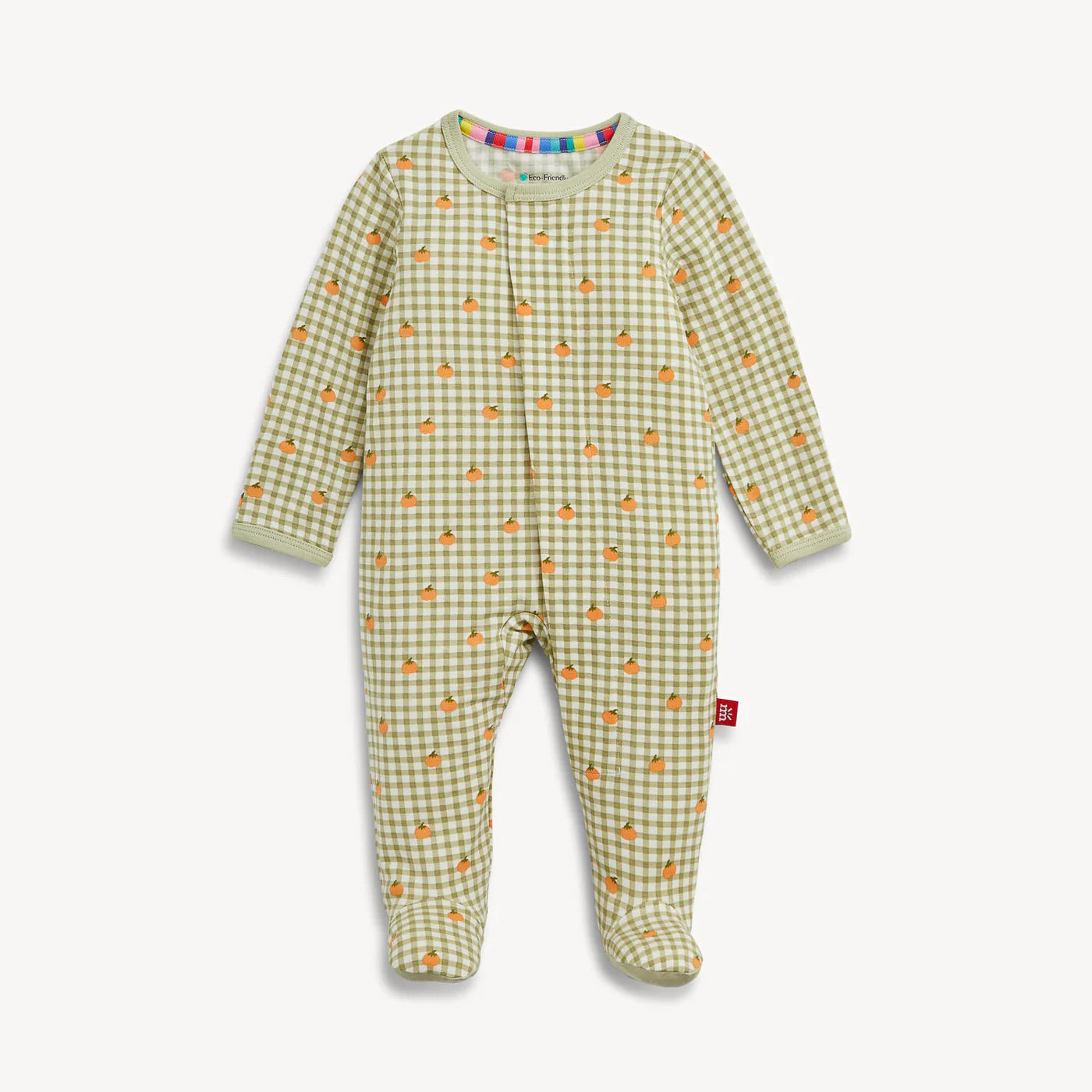 Magnetic Me Pumpkin Plaid | Modal Footie