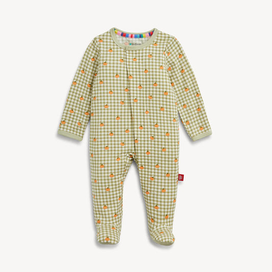 Magnetic Me Pumpkin Plaid | Modal Footie