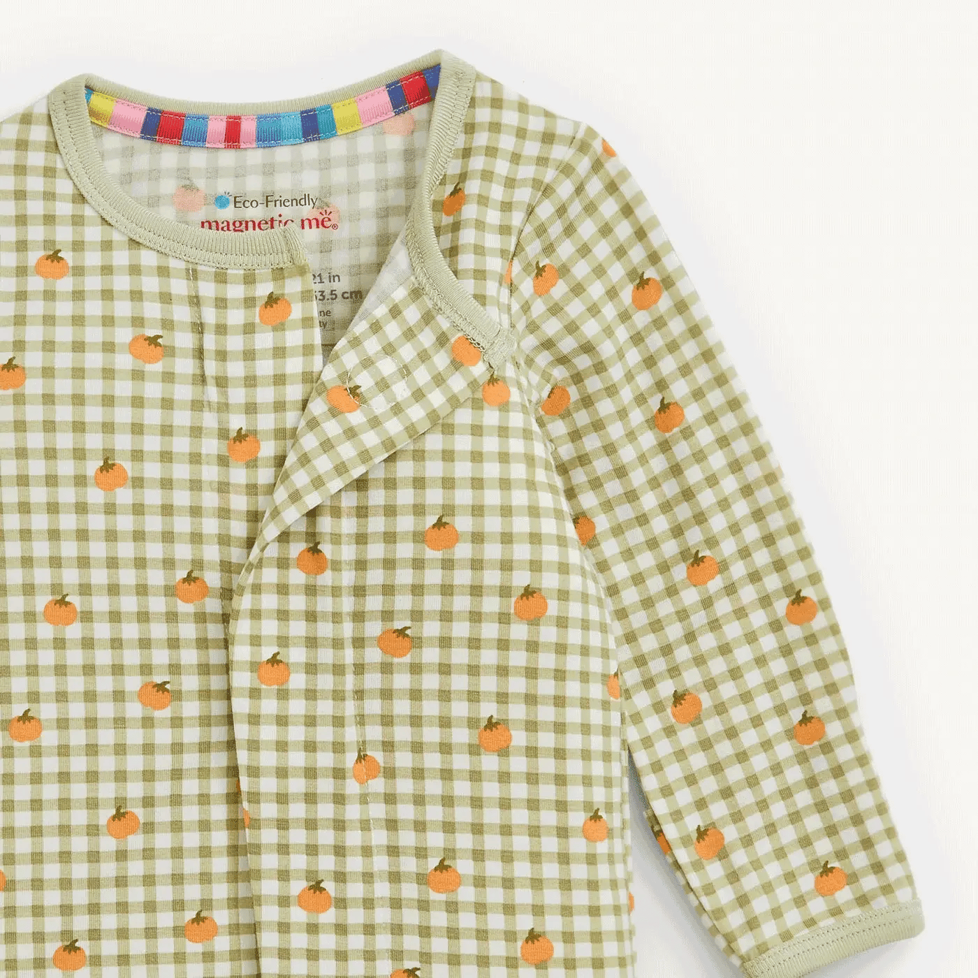 Magnetic Me Pumpkin Plaid | Modal Footie