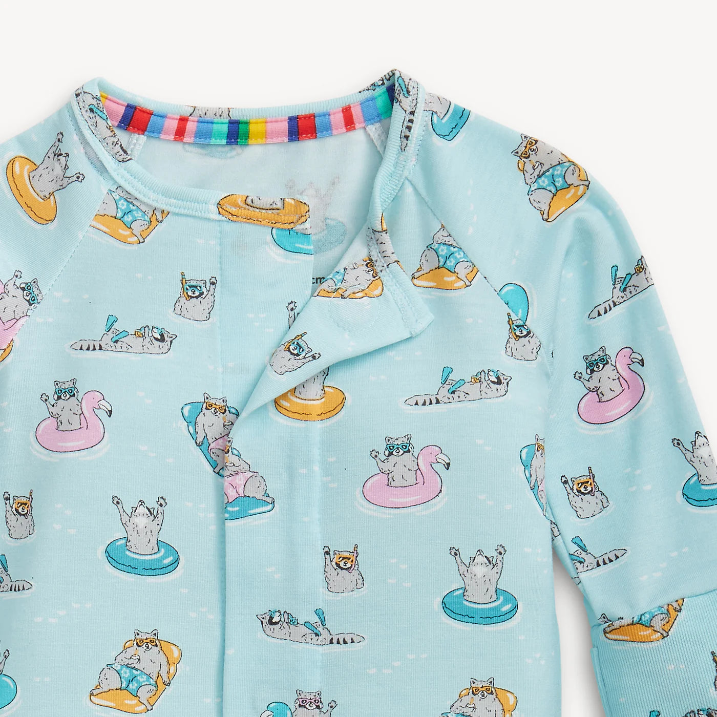 Magnetic Me Raccoon Lagoon | Modal Magnetic Convertible Coverall