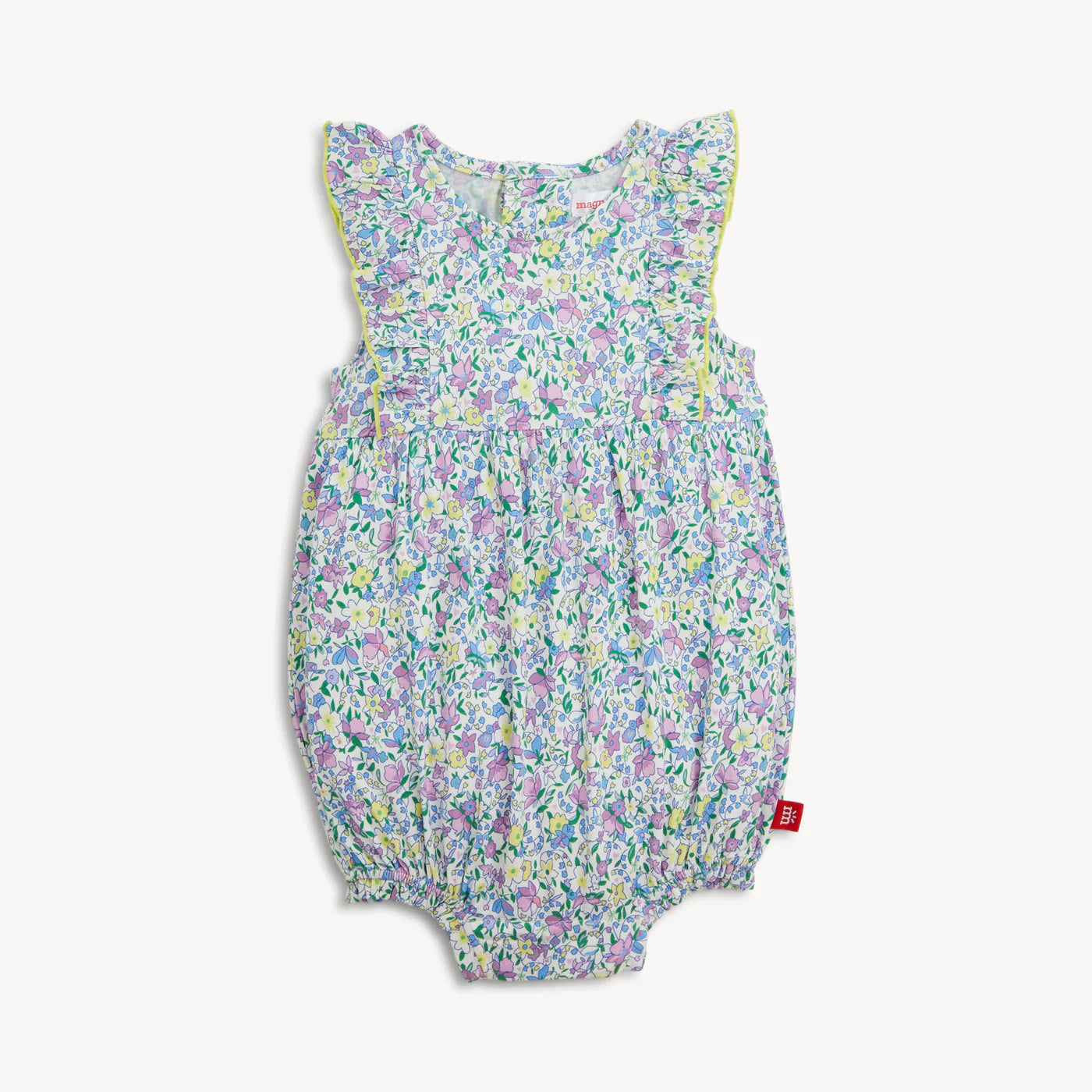 Magnetic Me Lavinia | Modal Ruffle Bubble Romper