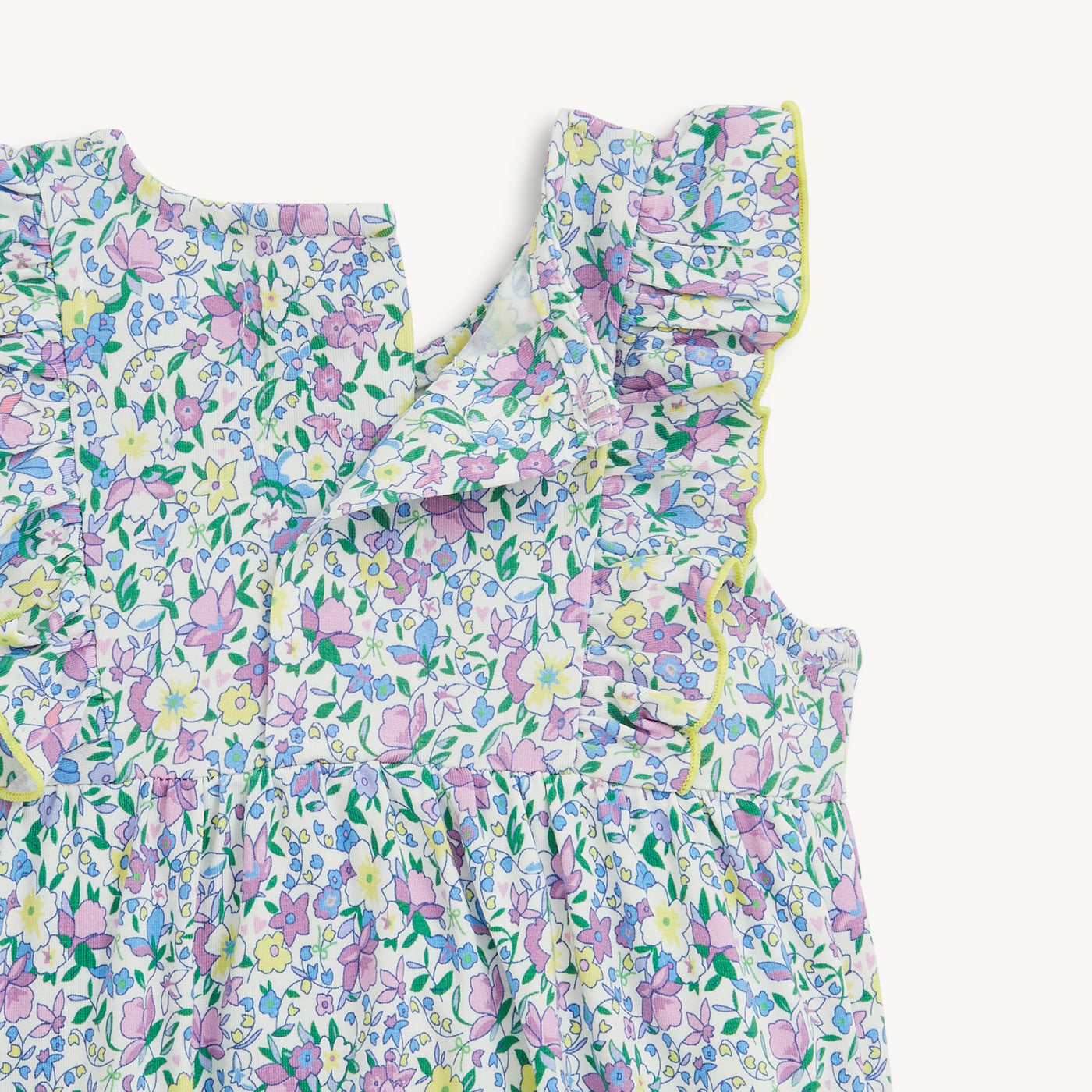 Magnetic Me Lavinia | Modal Ruffle Bubble Romper