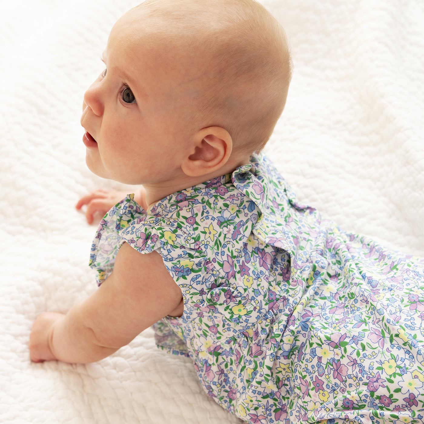 Magnetic Me Lavinia | Modal Ruffle Bubble Romper