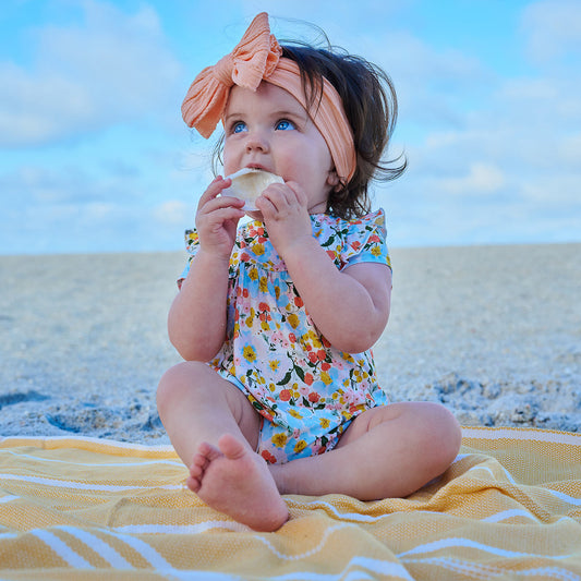 Magnetic Me Seraphina | Modal Flutter Sleeve Bubble Romper