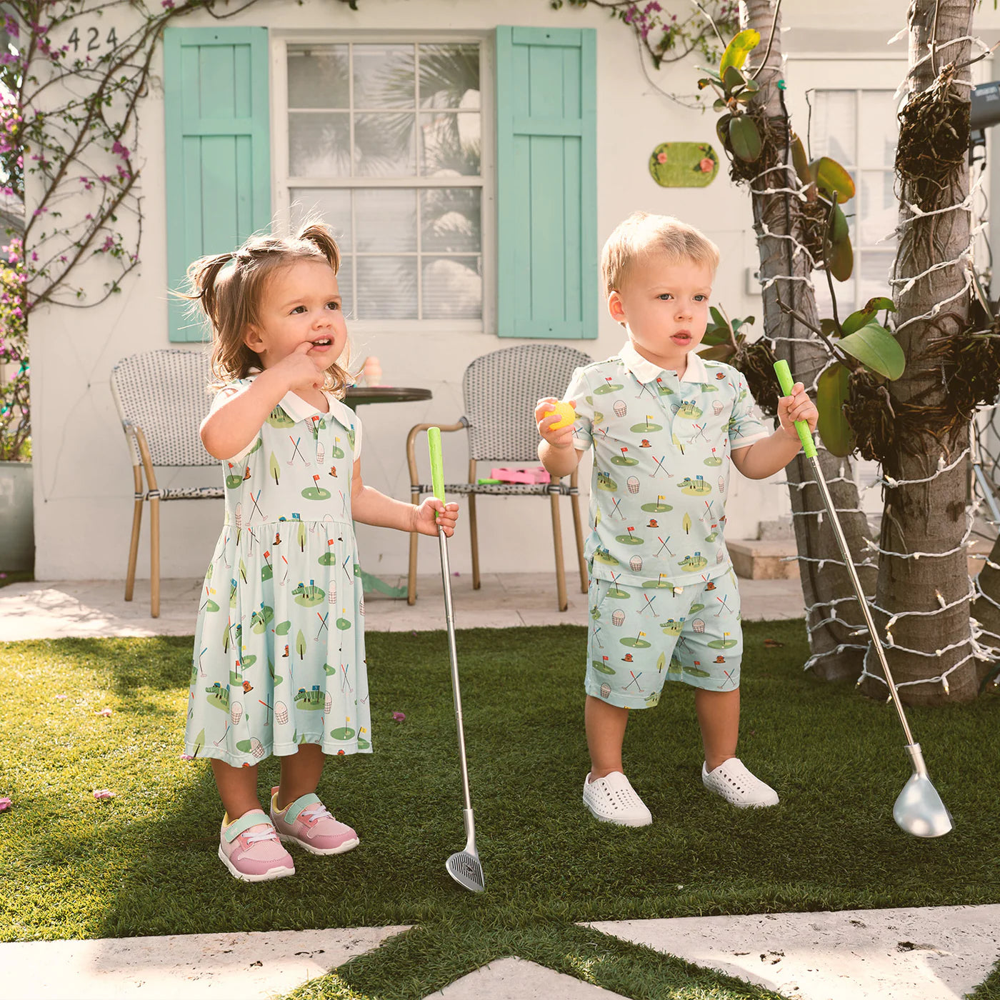 Magnetic Me Gopher It | Modal Polo Collar Dress