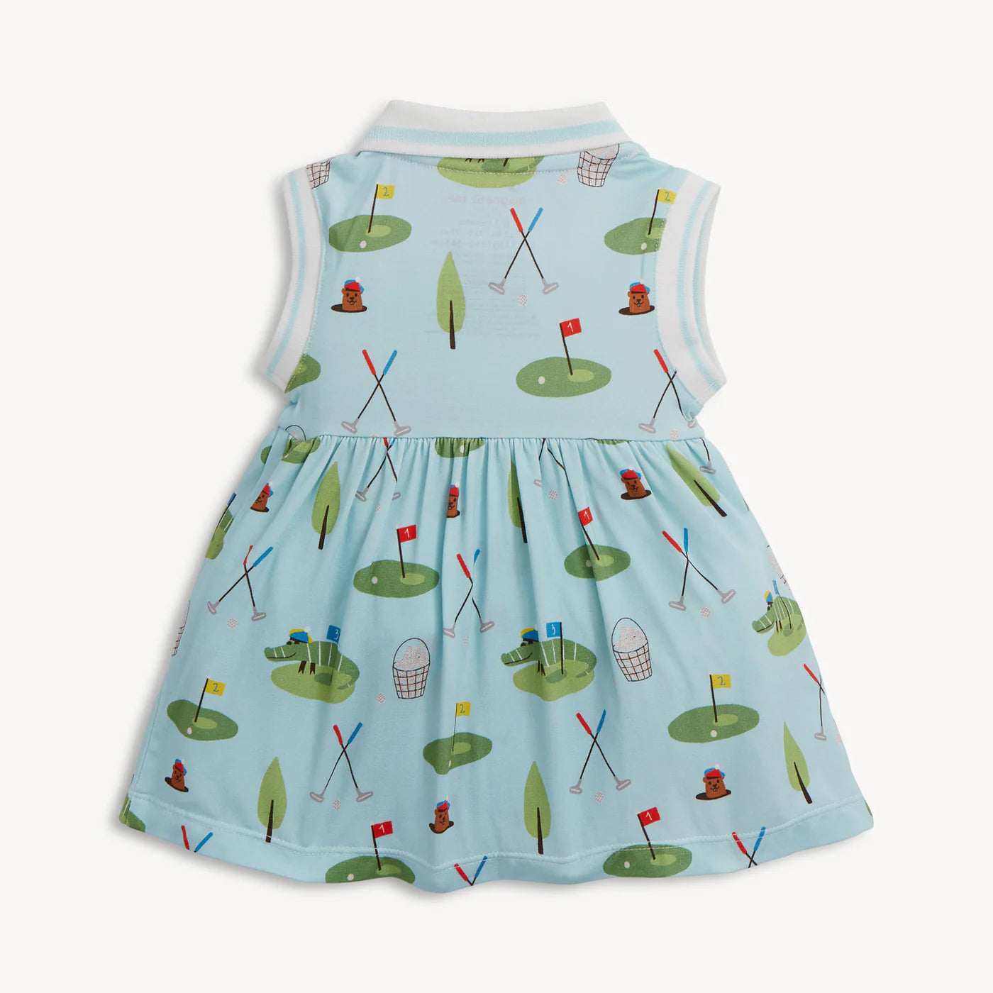 Magnetic Me Gopher It | Modal Bodysuit Polo Collar Dress