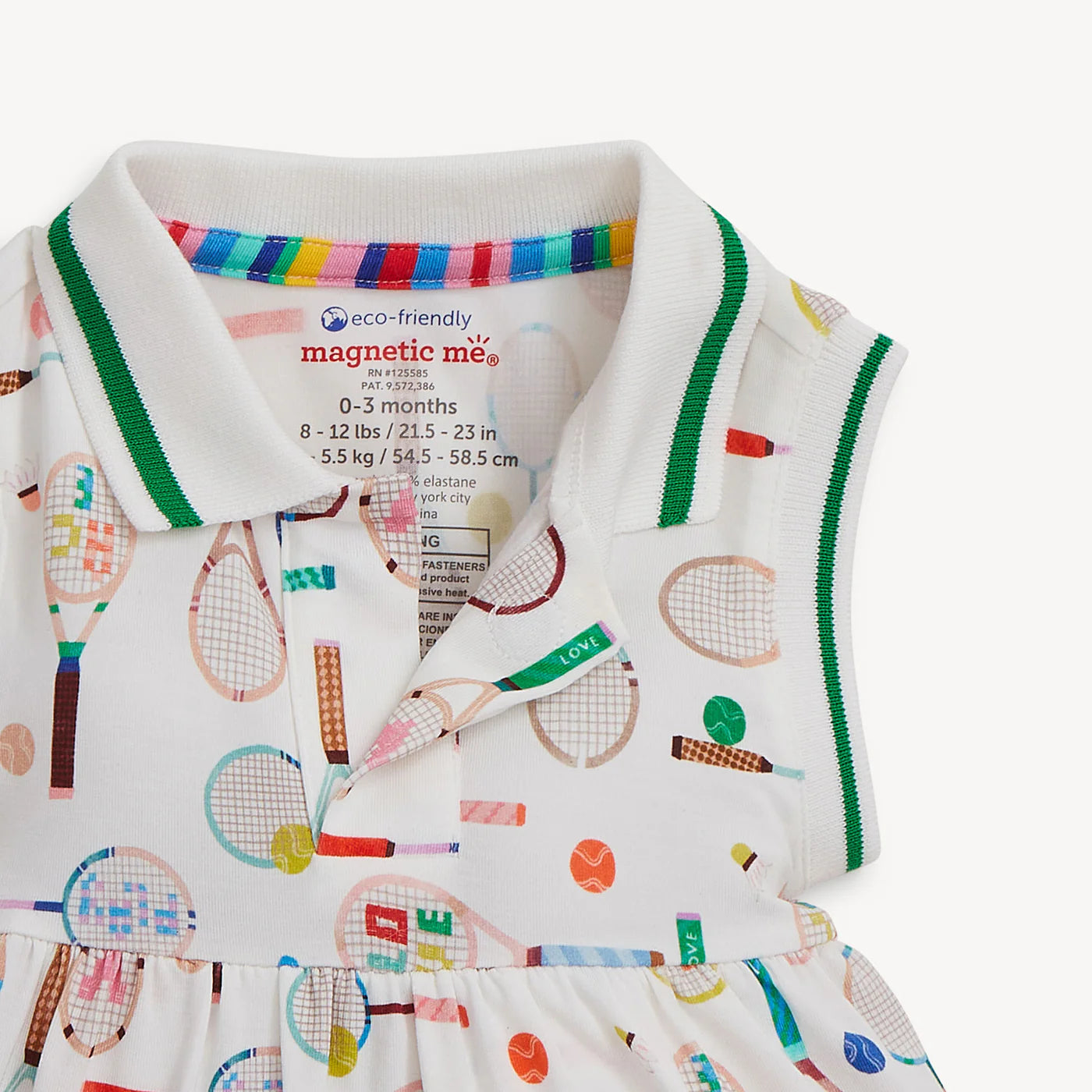 Magnetic Me Love All | Modal Short Sleeve Polo Collar Dress