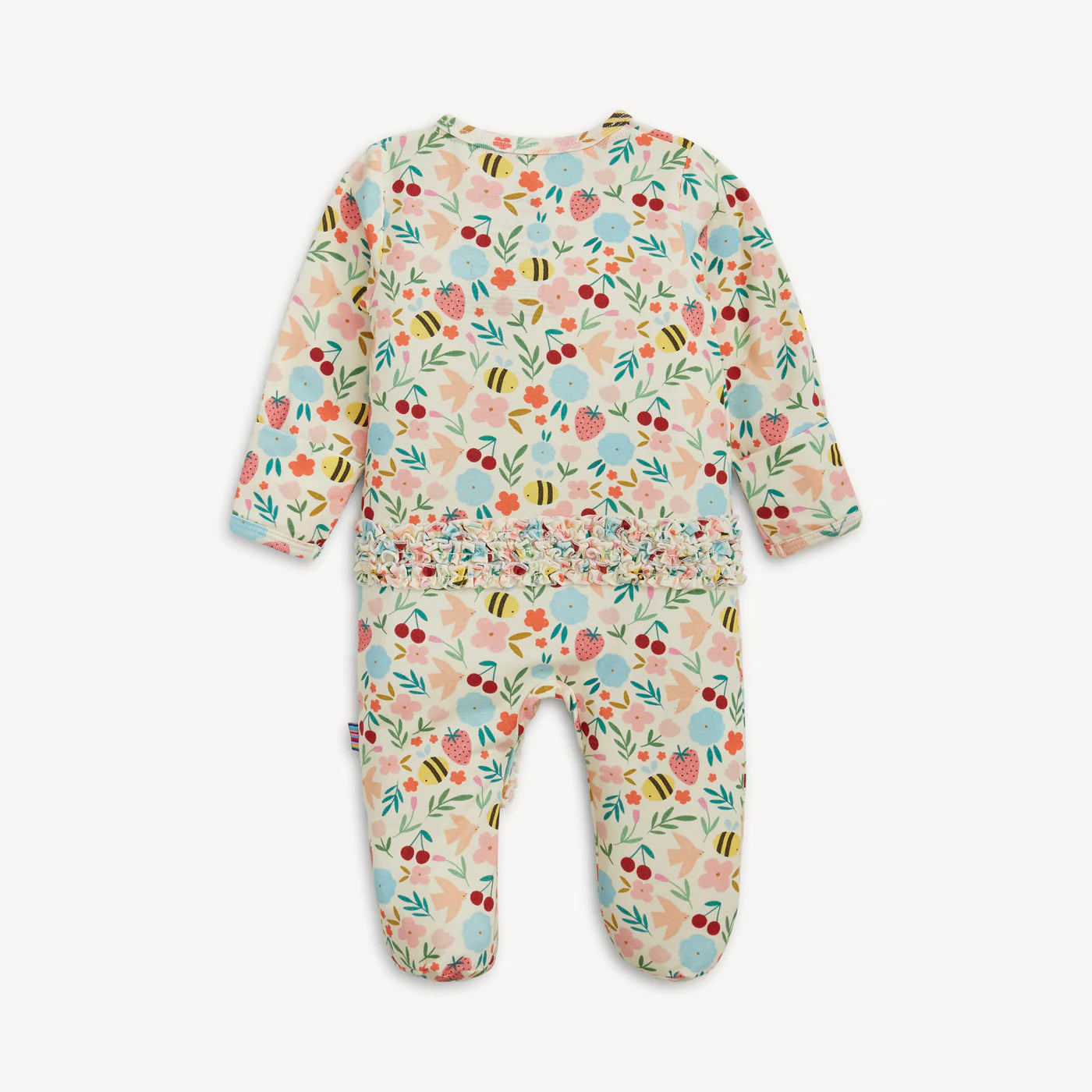Magnetic Me Honey Blossom | Modal Convertible Coverall with Ruffles