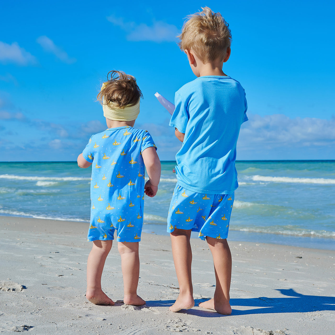 Magnetic Me Dip Ship | Modal Short Sleeve Pocket Short Romper