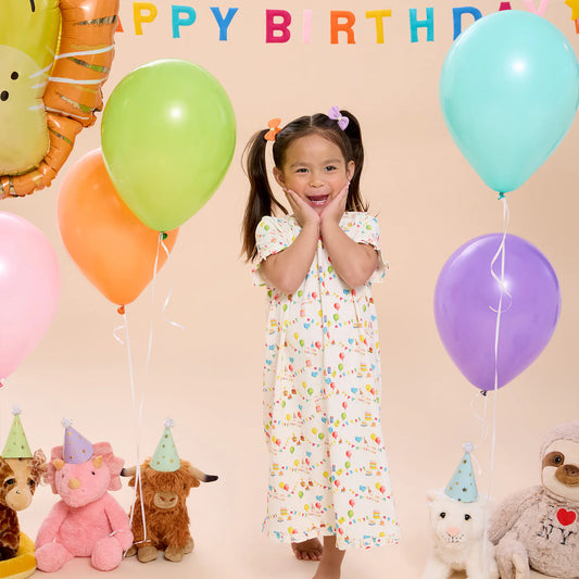 Magnetic Me Birthday Babe | Ruffle Nightgown