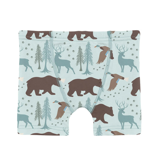 Kickee Fresh Air Forest Adventure | Print Boxer Brief