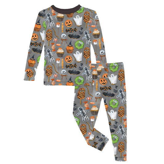 KicKee Halloween Treats | Print Long Sleeve PJ Set