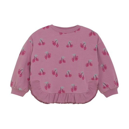 Minymo Mauve Orchid | Long Sleeve Sweatshirt