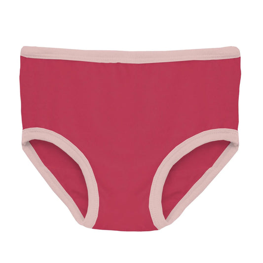 Kickee Cherry Pie With Baby Rose | Print Underwear