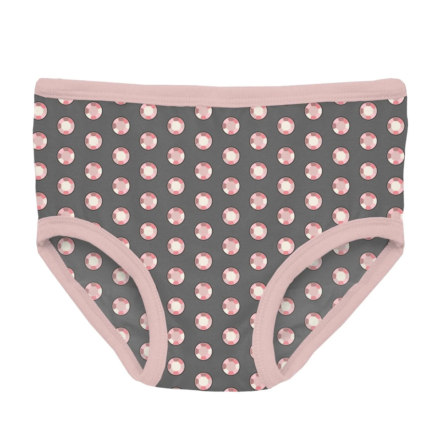 Kickee Pewter Sparkle | Print Underwear