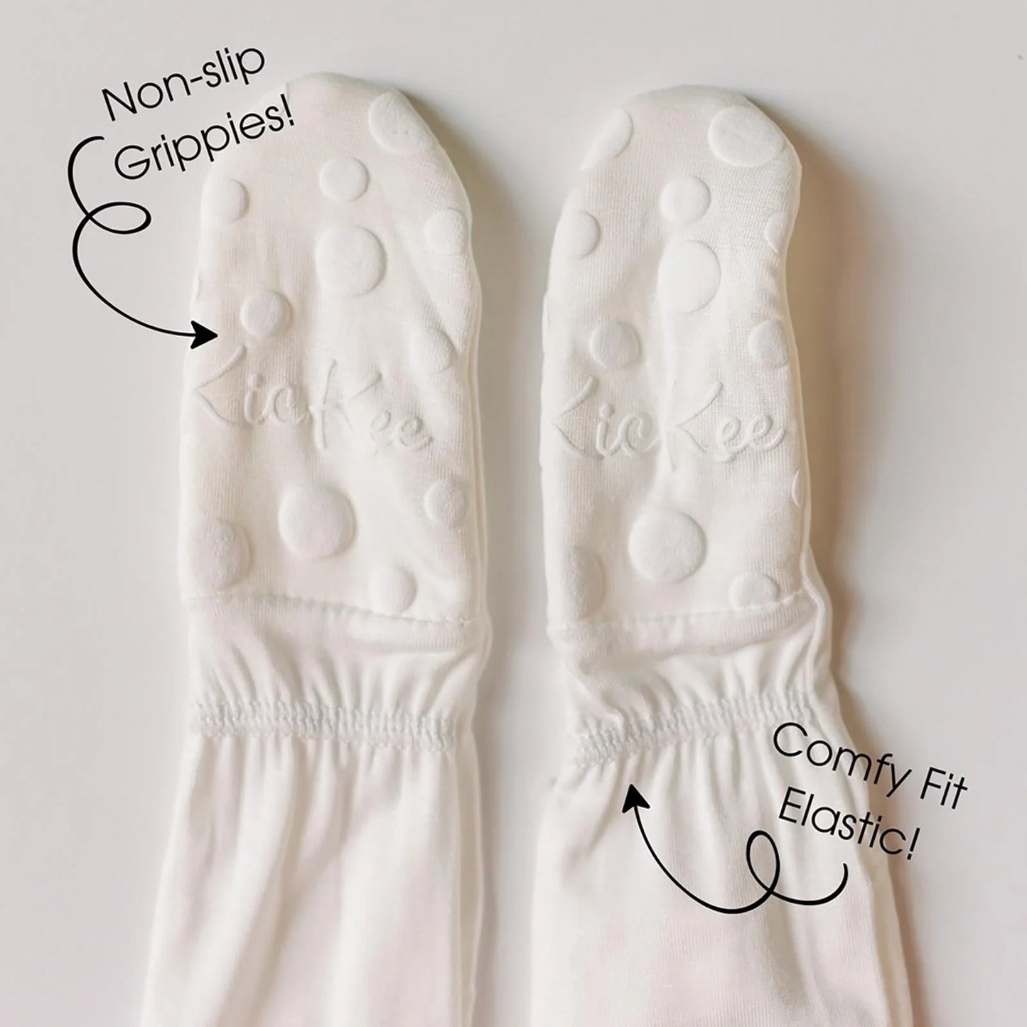 KicKee Natural Bubbles | Print Layette Ruffle Footie With 2 Way Zipper