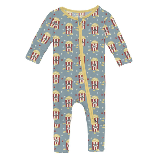 KicKee Stormy Sea Movie Night | Print Convertible Coverall