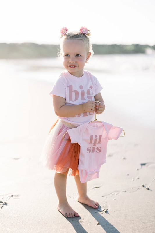 Sweet Wink Ballet Pink | Big Sis Short Sleeve T-Shirt