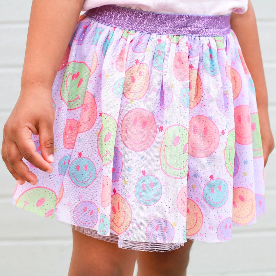 Sweet Wink Smiley Face | Skirt