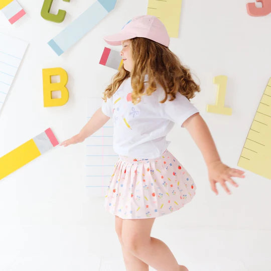 Sweet Wink Soft Pink | Back to School Athletic Skort