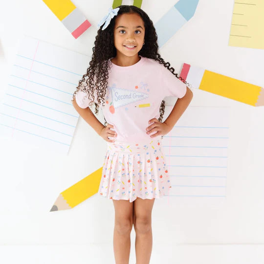 Sweet Wink Soft Pink | Back to School Athletic Skort