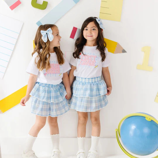Sweet Wink White | Pearl Patch Short Sleeve T-Shirt