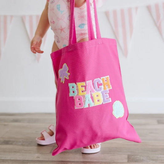 Sweet Wink Raspberry Pink | Beach Babe Tote