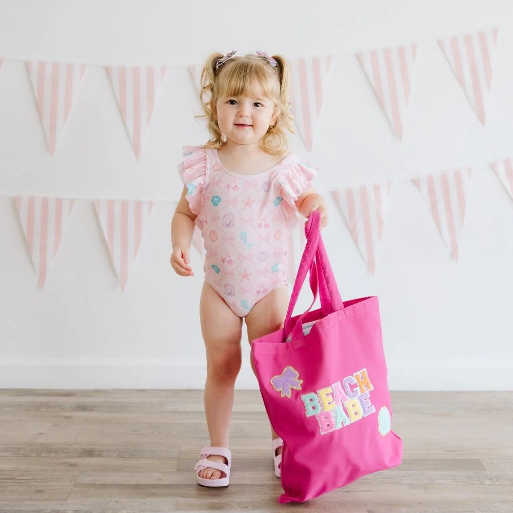 Sweet Wink Raspberry Pink | Beach Babe Tote
