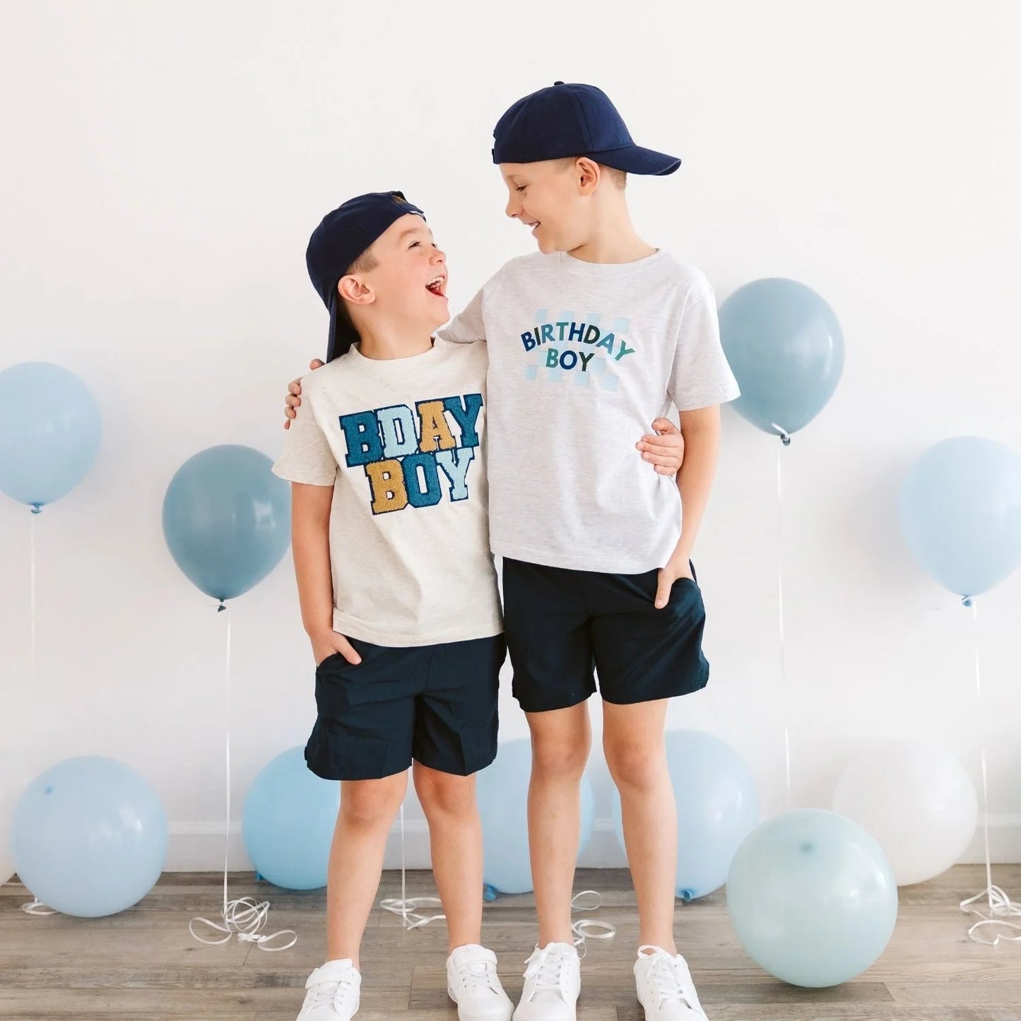 Sweet Wink Ash | Birthday Boy Checker Short Sleeve T-Shirt