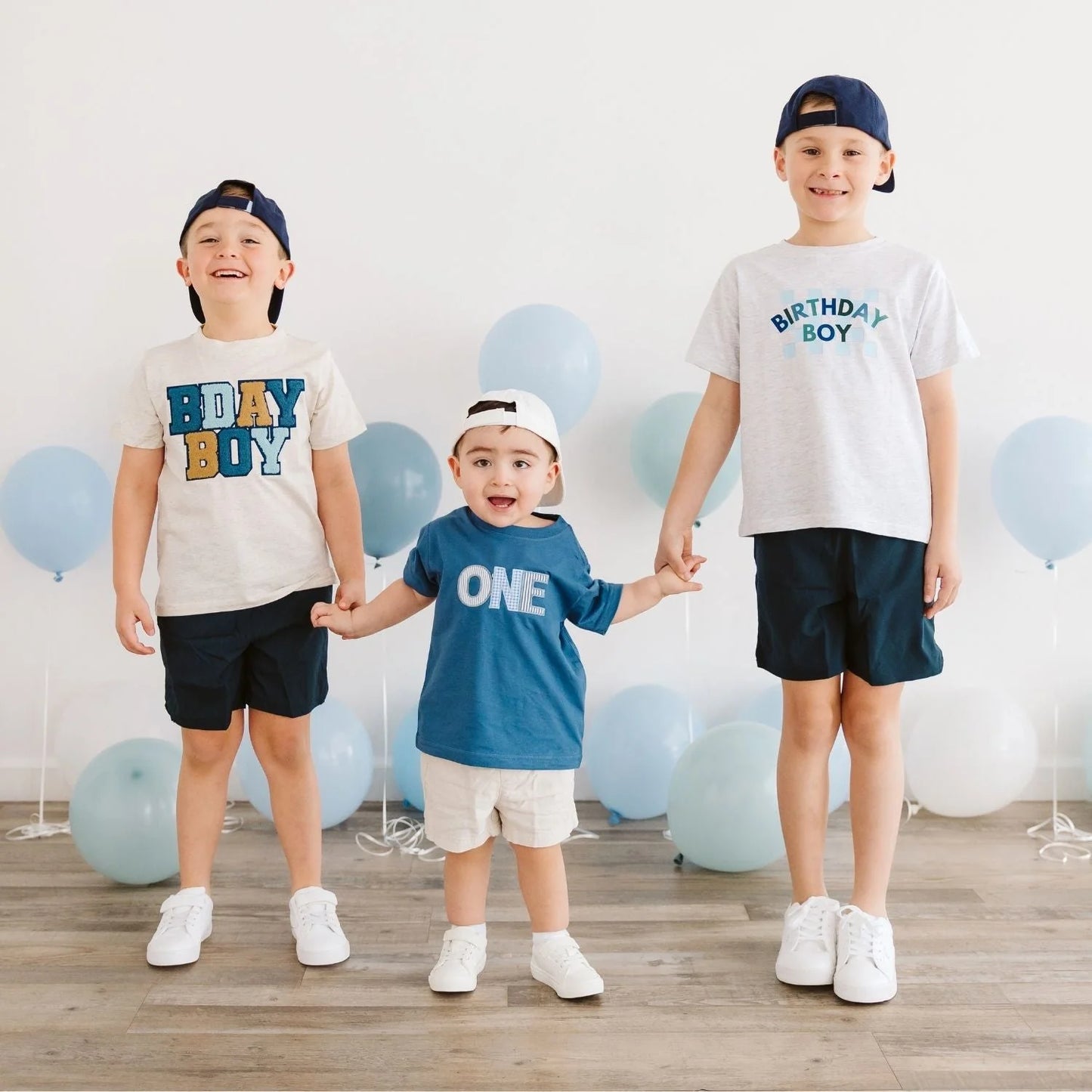 Sweet Wink Ash | Birthday Boy Checker Short Sleeve T-Shirt