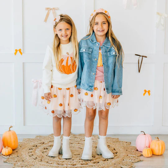 Sweet Wink Coquette Pumpkin | Sweater