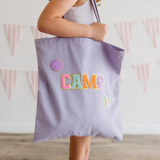 Sweet Wink Lavender | Camp Patch Tote