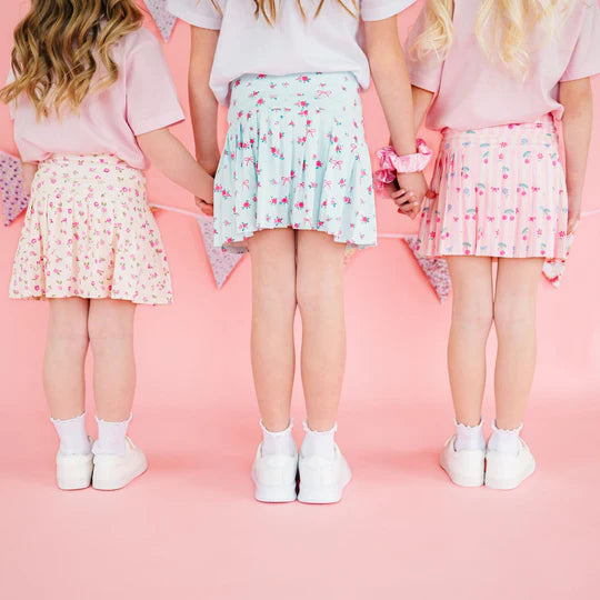 Sweet Wink Soft Pink | Cherry Bow Athletic Short