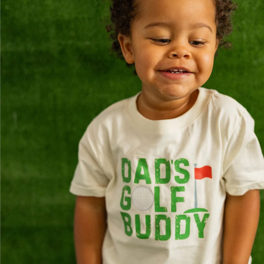 Sweet Wink Natural | Dad's Golf Buddy Short Sleeve T-Shirt
