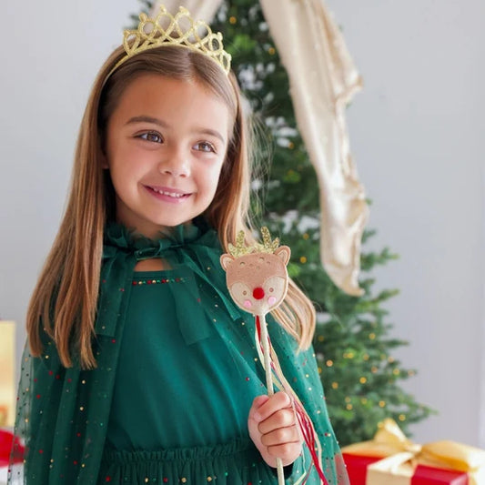 Sweet Wink Reindeer Christmas Wand