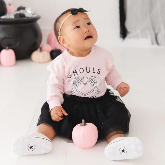Sweet Wink Onyx | Bow Tutu Skirt
