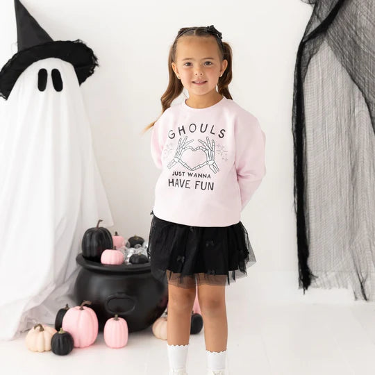 Sweet Wink Onyx | Bow Tutu Skirt