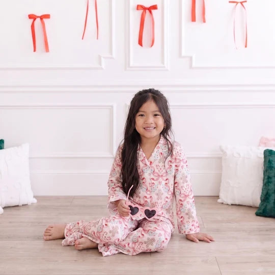 Sweet Wink Ivory | Gingerbread Trellis Christmas Lounge Set