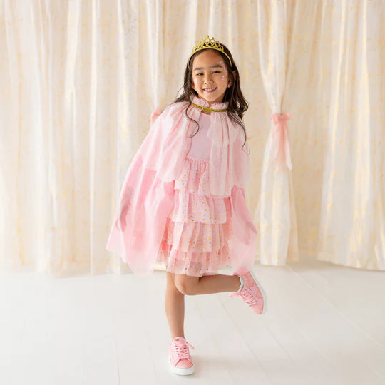 Sweet Wink Pink | Princess Tiered Cape