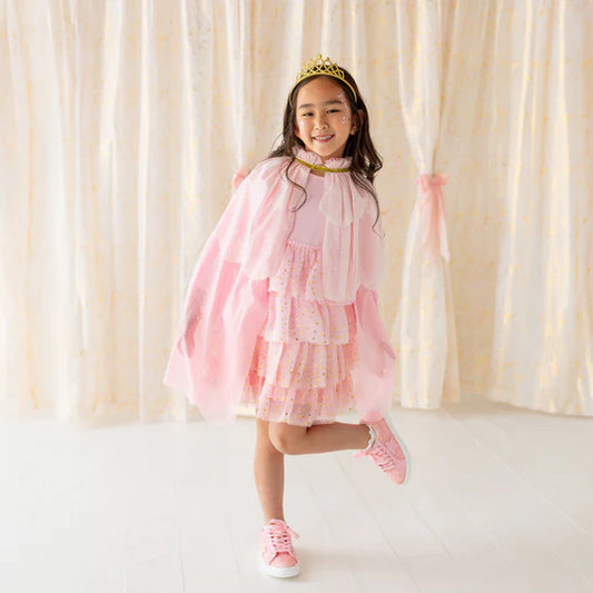 Sweet Wink Pink | Princess Tiered Cape