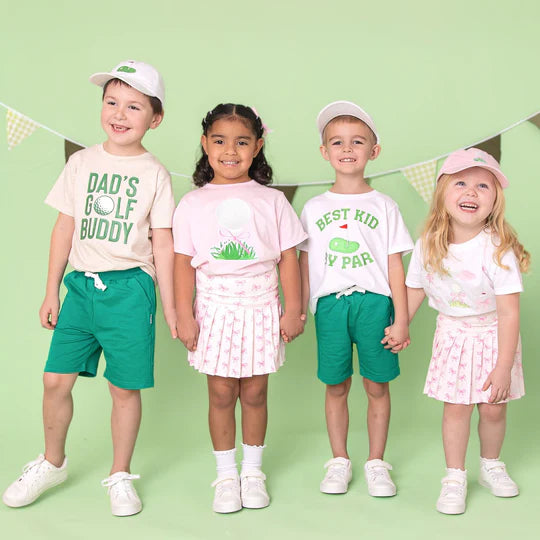 Sweet Wink White | Best Kid by Par Patch Short Sleeve T-Shirt