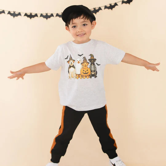 Sweet Wink Ash | Halloween Puppies Short Sleeve T-Shirt