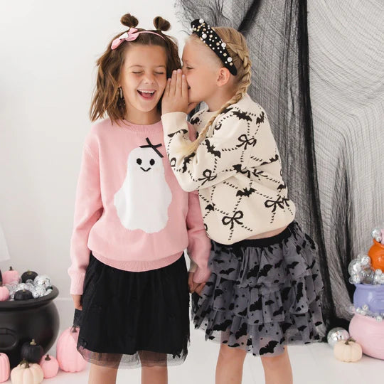 Sweet Wink Onyx | Bow Tutu Skirt