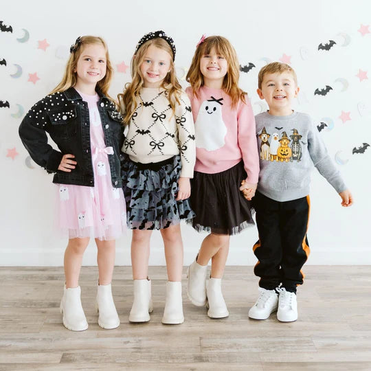 Sweet Wink Onyx | Bow Tutu Skirt